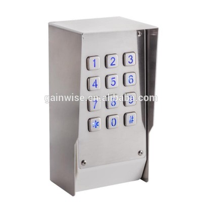 3G Digital coded access backlit keypad door garage opener relay GSM key access control relay switch controller via mobile 224411