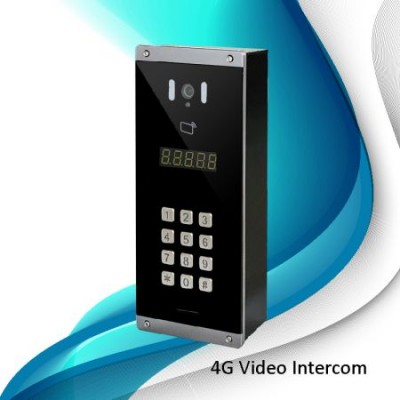 4G LTE Multi-Tenant Apartment Flat Video Intercom 12412 GSM 3G door phone15511