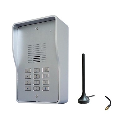 3G Multi user intercom system keypad entry GSM door phone gate remote controller via code sms call app 5577