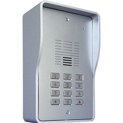 3G Multi user intercom system keypad entry GSM door phone gate remote controller via code sms call app 5541