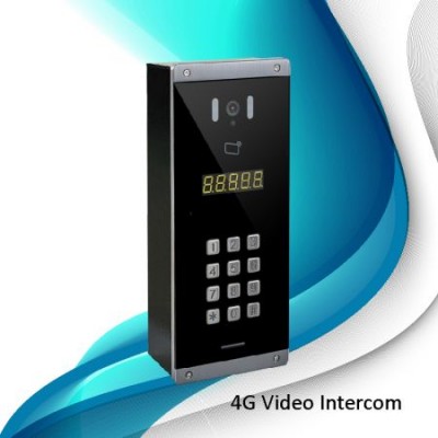 GSM 4G LTE Multi-Tenant Apartment Flat 3G Video Intercom 12412 GSM 3G 2587413
